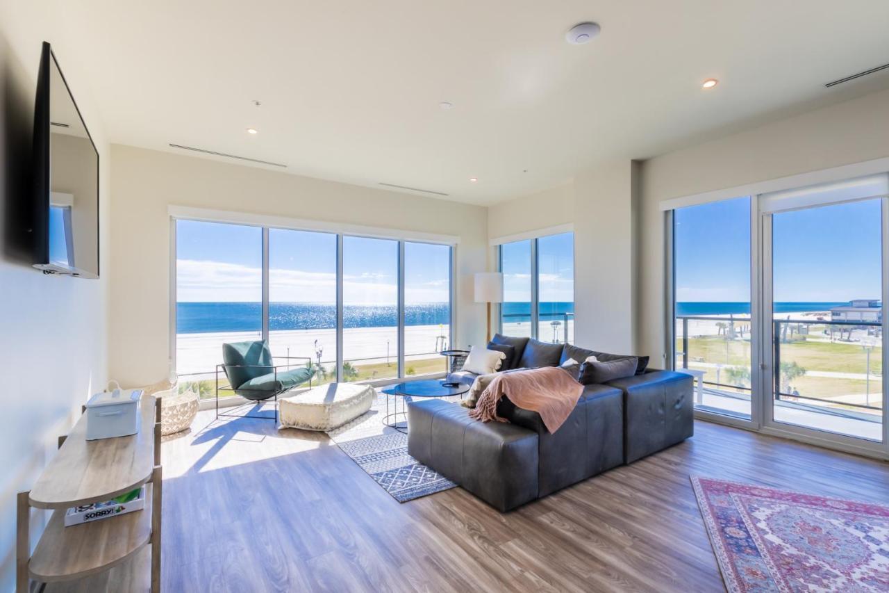 Luxury 4 Bedroom Beachfront Condo With Rooftop Pool Next To The Hangout! Gp 303 Gulf Shores Exterior photo
