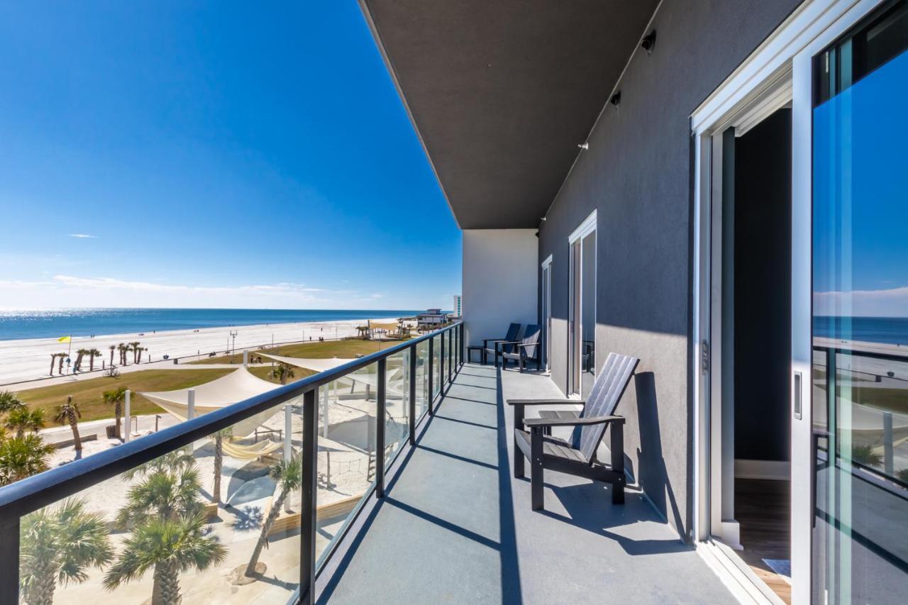 Luxury 4 Bedroom Beachfront Condo With Rooftop Pool Next To The Hangout! Gp 303 Gulf Shores Exterior photo