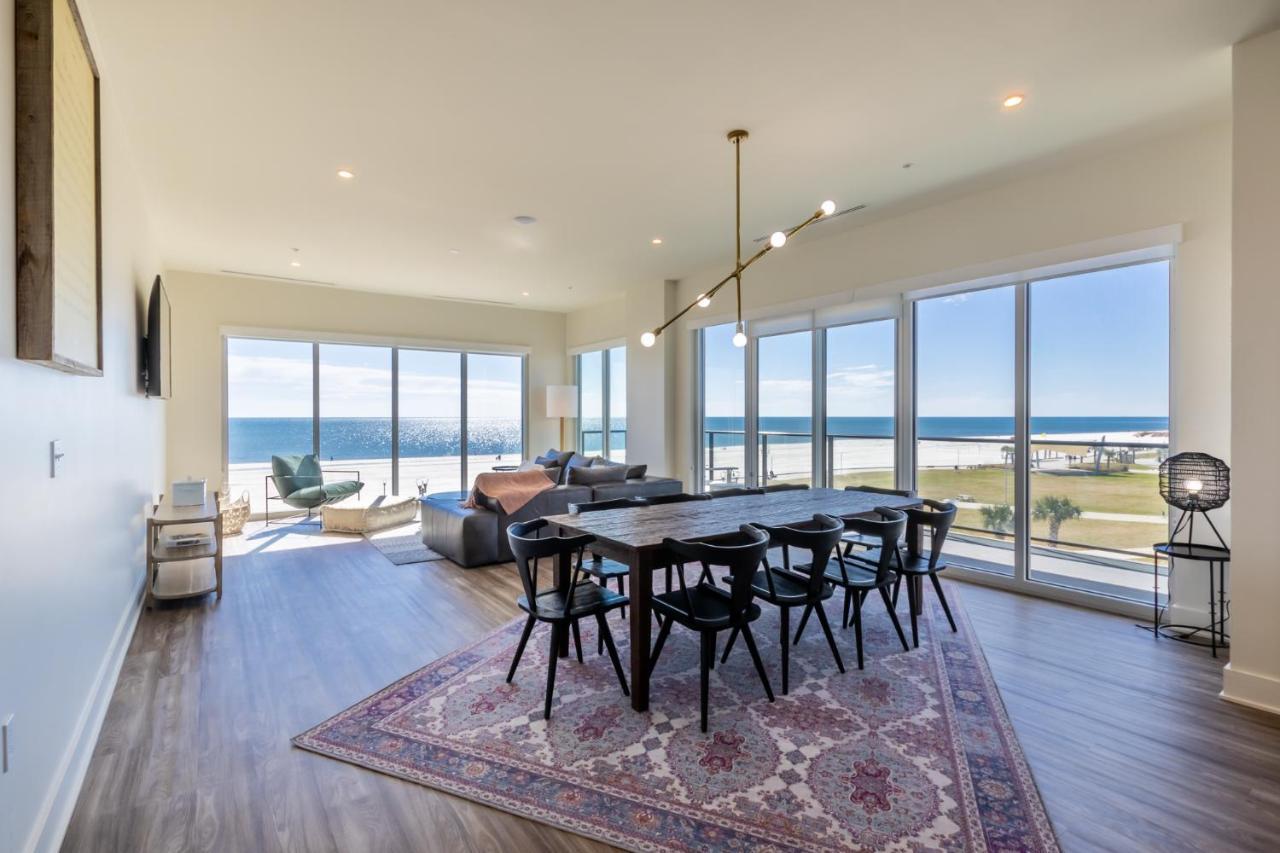 Luxury 4 Bedroom Beachfront Condo With Rooftop Pool Next To The Hangout! Gp 303 Gulf Shores Exterior photo