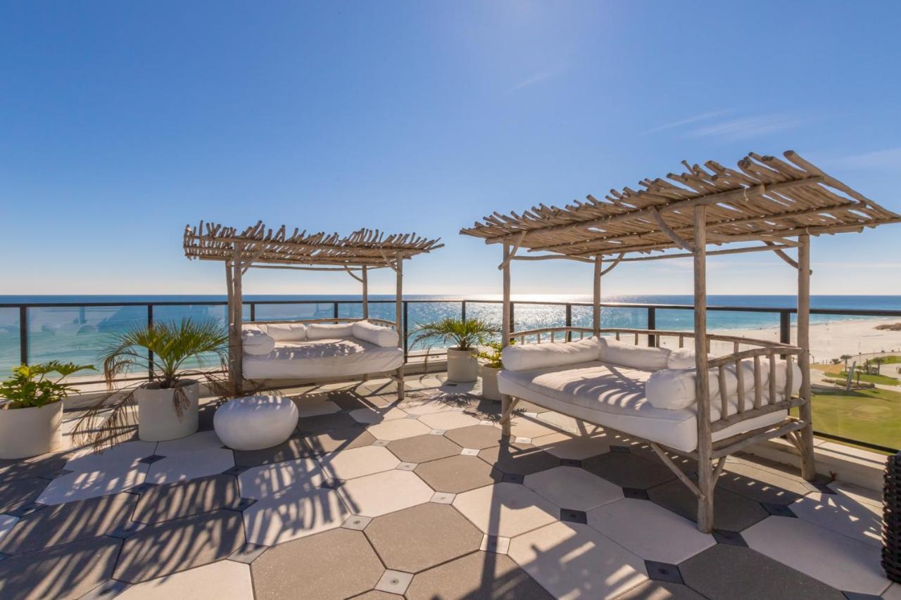 Luxury 4 Bedroom Beachfront Condo With Rooftop Pool Next To The Hangout! Gp 303 Gulf Shores Exterior photo