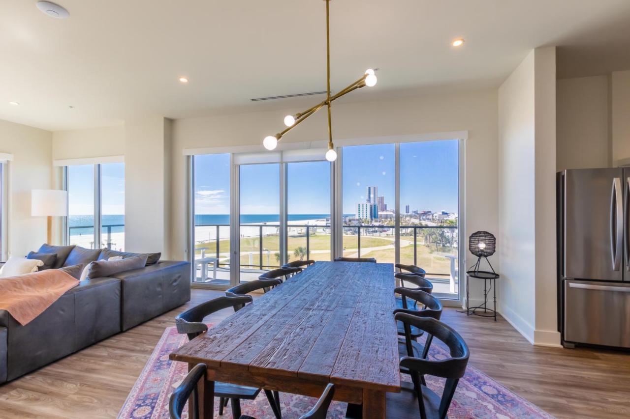 Luxury 4 Bedroom Beachfront Condo With Rooftop Pool Next To The Hangout! Gp 303 Gulf Shores Exterior photo