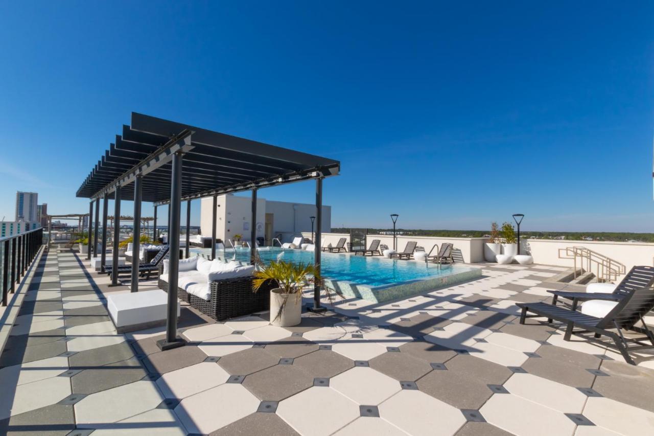 Luxury 4 Bedroom Beachfront Condo With Rooftop Pool Next To The Hangout! Gp 303 Gulf Shores Exterior photo