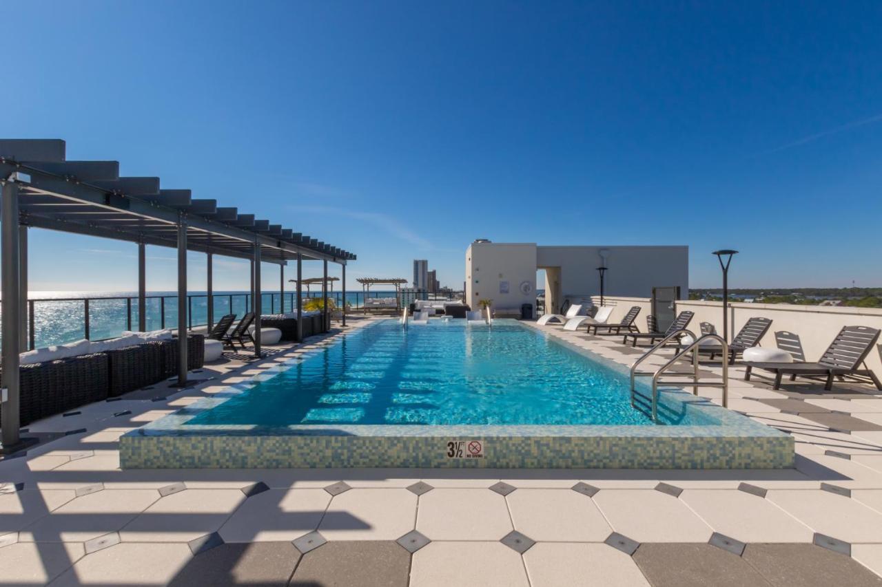 Luxury 4 Bedroom Beachfront Condo With Rooftop Pool Next To The Hangout! Gp 303 Gulf Shores Exterior photo