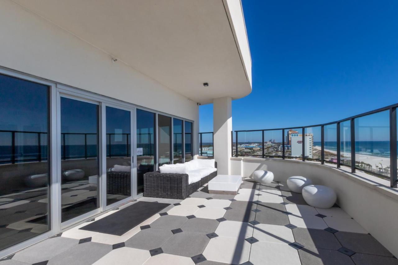 Luxury 4 Bedroom Beachfront Condo With Rooftop Pool Next To The Hangout! Gp 303 Gulf Shores Exterior photo